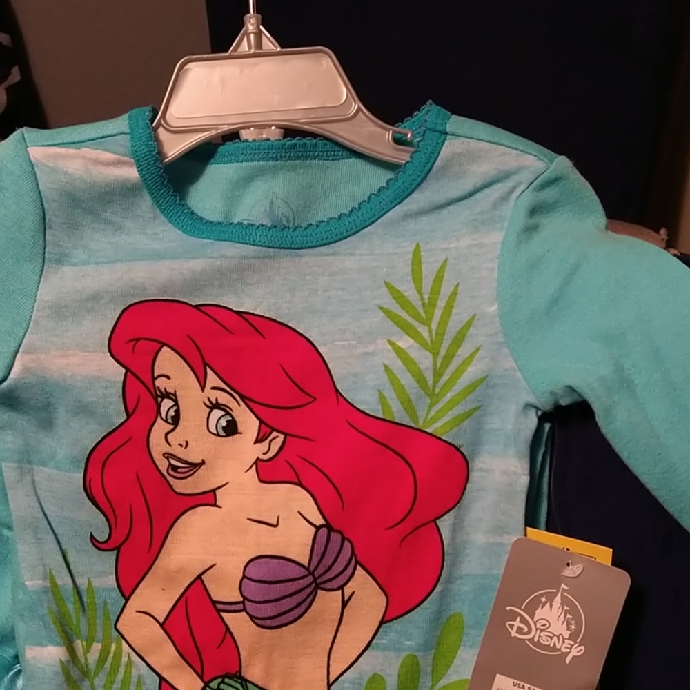 Disney Ariel pajamas size 3